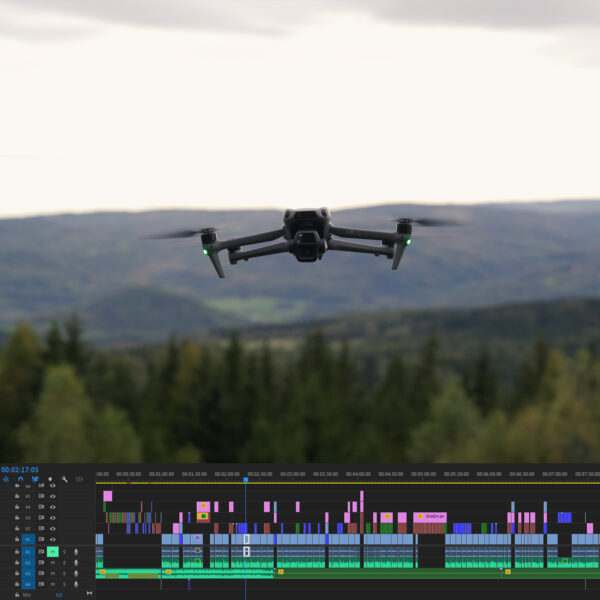 Postprodukce dronových záběrů pro začátečníky